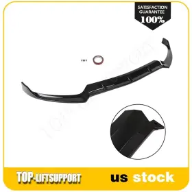 Tl11759904s Top-liftsupport For 15-18 Benz W205 C-class Front Bumper Lip Splitter Chin Spoiler 3pcs Painted