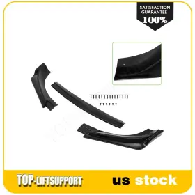 Tl16109604s Top-liftsupport For 13-16 Hyundai Genesis Coupe Front Bumper Lip Body Kit Spoiler Painted Black