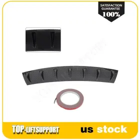 Tl161959-adv01s Top-liftsupport Rear Bumper Lip Diffuser 34 Inch X6 Shark Fin 7 Spoiler Wing Chassis Lower Universal