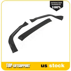 Tl168225s0521 Top-liftsupport For 2014-2016 Lexus Is350 F-sport Front Bumper Lip Bodykit Spoiler Painted Black