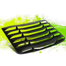 6593 Top Street King Rear Window Vent Louver Style Cover Sun Shade For Nissan 350z Coupe 03-08 Matte