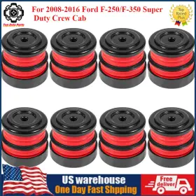 Sbm-f250 Topcarelements Silicone Body Mount Bushing Kit For 2008-16 Ford F-250/f-350 Super Duty Crew Cab