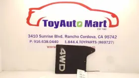 217.to1289 Toyota 89 4 Runner Mud Flap Guard Left Rear