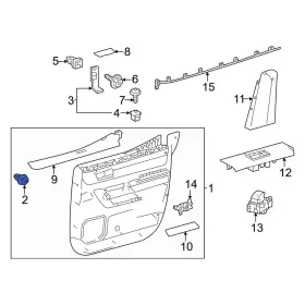 90467a0016c3 Toyota Oe For Tacoma 18-23 Door Interior Trim Panel Retainer