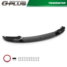 Tra222599 Transmotor2013 Fit For 2011-2016 Bmw F10 5 Series M Sport Bumper Carbon Look Front Lip Splitter