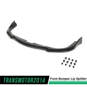 Tra142052 Transmotor2014 Fit For 2006-2007 Subaru Impreza Wrx Front Bumper Lip Splitter Carbon Fiber New
