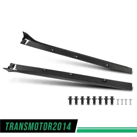 Tra198179 Transmotor2014 Fit For 16-2021 Honda Civic Lx Ex Si 4dr Sedan Type-r Style Side Skirt Extension
