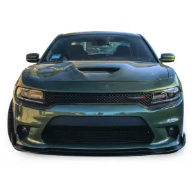 Tra55301 Transmotor2014 Front Bumper Lip Body Kit Spoiler Fit For 2015-20 Dodge Charger Srt Sedan