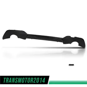 Tra587524 Transmotor2014 Rear Bumper Diffuser Fit For 2019-2020 Bmw 3 Series G20 M Style Glossy Black