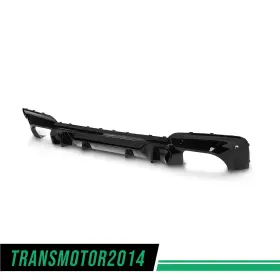 Tra587527 Transmotor2014 Rear Diffuser Bumper Lip Fit For 2018-2021 Bmw G01 X3 M40i M-sport Gloss Black