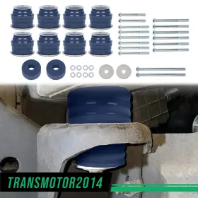 Tra846915 Transmotor2014 Body Cab Mount Bushing Kit Fit For 2008-16 Ford F250 F350 Super Duty 2/4wd