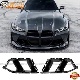 G80-fd-1-gb Ultratuning For Bmw G80 G82 M3 M4 2021-2024 Front Bumper Air Duct Replacement - Gloss Black