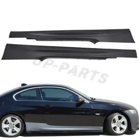 51717066220 Up-parts Side Skirts Extension Panels Left Right For 07-13 Bmw E92 E93 3-series M3 Style