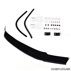 Usd117682pt Usdiyparts Fit For 2017 Ford F250 F350 Super Duty Hood Deflector Bug Shield Glossy Black
