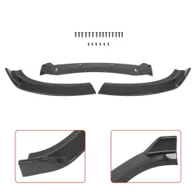 Usd119570pt Usdiyparts Front Bumper Lip Fits 2010-12 Hyundai Genesis Coupe Spoiler Splitter Carbon Look