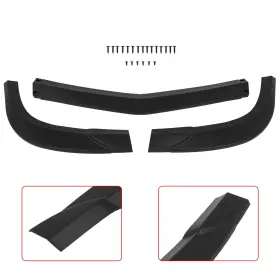 Usd119577pt Usdiyparts Front Lip Spoiler For 2012-2014 Mercedes W204 C200 C250 C300 C350 Splitter Black