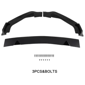 Usd161095pt Usdiyparts Front Bumper Lip Fits Infiniti For Q50 2014-2017 Base Trim Spoiler Painted Black