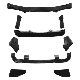 C207-c004-a Vipih 1 Set Body Kit Front Lip Rear Diffuser For 13-18 Bmw X5 F15 M Sport Performance