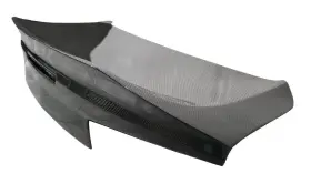 16chcam2dams-020c Vis Racing For Chevy Camaro 2016-2024 Ams Style Carbon Fiber Trunk Lid