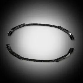 Yhs-is-9358c Vland Vl For Lexus Is250 Is350 Is300 Is200t 2014-2016 Bumper Splitter Lip Gloss Black Set