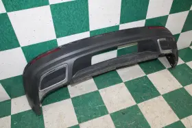 187-11174 Volkswagen Note 18-21 Tiguan Black Textured Rear Back Lower Bumper Cover Panel Oe Factory
