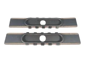 1j0868311a Volkswagen 1999-2005 B Pillar Seat Belt Sliders Black Lh Rh Vw Mk4 Gti