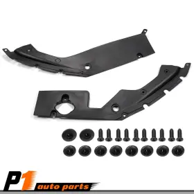 Zp-02egn1301abk Vr Auto Parts 2x Engine Bay Side Panel Covers-long Version Fit For 16-18 Honda Civic 10th Gen