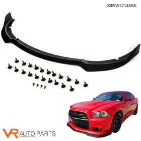 Zp-02esw3714abk Vr Auto Parts Front Bumper Lower Lip 3pcs Fit For 2015-20 Dodge Charger Srt Sedan 4dr