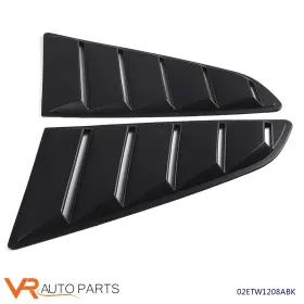 Zp-02etw1208abk Vr Auto Parts Fit For 15-18 Ford Mustang Gt V6 Window Louver Scoop Cover Air Flow Intake Panel
