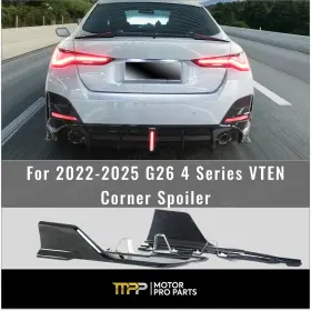 Wb13-cor-vten Vten For 2021-25 Bmw G26 4 Serie 430i M440i Side Corner Splitter Aprons Spats