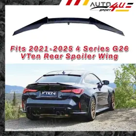 Wb13-sp-vten Vten Rear Trunk Lip Spoiler Wing Fits 2021-25 Bmw 4 Series G26 430i M440i Grand Coupe