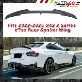 Wb29-sp-vten Vten Rear Trunk Lip Spoiler Wing Gloss Black For 22-25 Bmw G42 2 Series M240i G87 M2