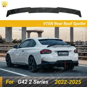 Wb29-spf-vten Vten For Bmw G42 2 Series 230i M240 22-25 Shark Fin Rear Roof Trunk Upper Lip Spoiler