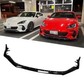 Sr-959fl-bk Wenqi Fits 22-24 Subaru Brz Sti Style All-in-one Front Bumper Lip Splitter Spoiler