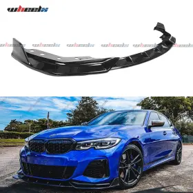 M340i Wheelx 19-20 330i/ 330e/ For Bmw G20 330i M Sport 2019-20 Gt Style Gloss Black Front Bumper Lip Kit