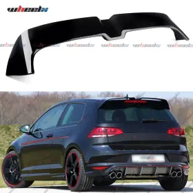 Golf7 Wheelx Mk7.5 2013-2021 Rear Window Roof Spoiler Wing Lip For 2014-21 Mk7 Gti Golf R