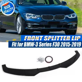 At19056302 Willorder 2020 Black Front Bumper Spoiler Spiltter For Bmw 3series F30 F31 F35 Sedan 2013-2019