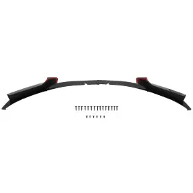 Xe0611956006b01 X-engineclub Front Bumper Lip For Bmw F22 2 Series M Sport 2014-2021 Glossy Black