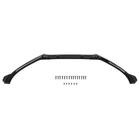 Xe0611956406b01 X-engineclub Front Bumper Lip For Audi A4 Quattro 2013-2016 Glossy Black