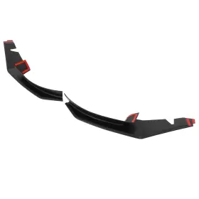 Xe0611960006b01 X-engineclub Front Bumper Lip For Mazda Rx-8 2004-2008 Matte Black