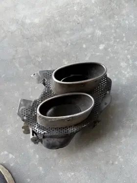 Xcs-8-mtip-isf-1011 Xcessmotors 2008-2014 Lexus Isf Is-f Chrome Exhaust Muffler Tip Oem Lh Left Driver Side