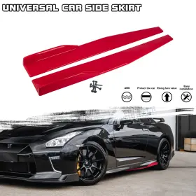 Ua007r Xotic Tech For Nissan 370z Gtr Altima Infiniti Side Skirt Splitter Rocker Panel Extension