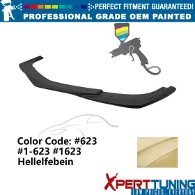 Xpt-blf-mbc6312gh-mb-623 Xpert-tuning Fits 12-14 Benz W204 C-class C63 Amg Gh Style Front Lip Abs #623 Hellelfebein