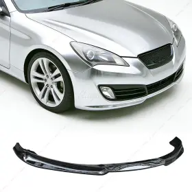 Xtruth Xtruth010208-gb Painted Black Front Bumper Lip Body Spoiler For 2010-2012 Hyundai Genesis Coupe