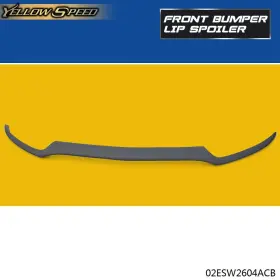 Yew26025 Yellowspeed Fit For 15-18 Mercedes Benz W205 Front Bumper Lip Spoiler C-class Carbon Fiber