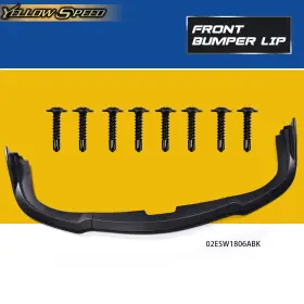 Yew27515 Yellowspeed Fit For 06 07 Subaru Impreza Wrx S204 Sti Jdm Cs2 Style Front Bumper Lip Splitte