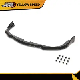 Yew72722 Yellowspeed Carbon Fiber Front Bumper Lip Splitte Fit For 06-2007 Subaru Impreza Wrx Sti Cs2