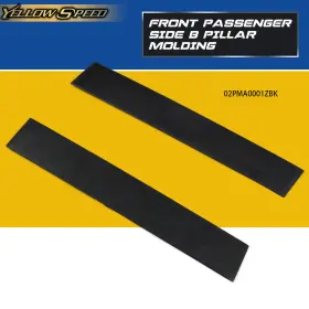 Yew86138 Yellowspeed Pair Fit For 08-16 Town Country 08-20 Grand Caravan Front Door B Pillar Applique