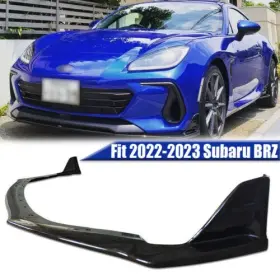 8798 Yltauto Fit 2022-2023 Subaru Brz St Style Front Bumper Lip Spoiler Splitter Gloss Black