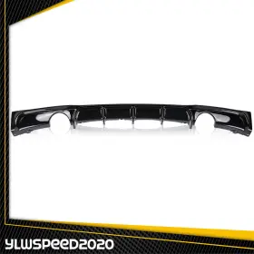 V-02esw1102bbb Ylwspeed20 Fit For Bmw F30 3 Series M Sport Sedan 12-18 Rear Lower Bumper Diffuser Lip New